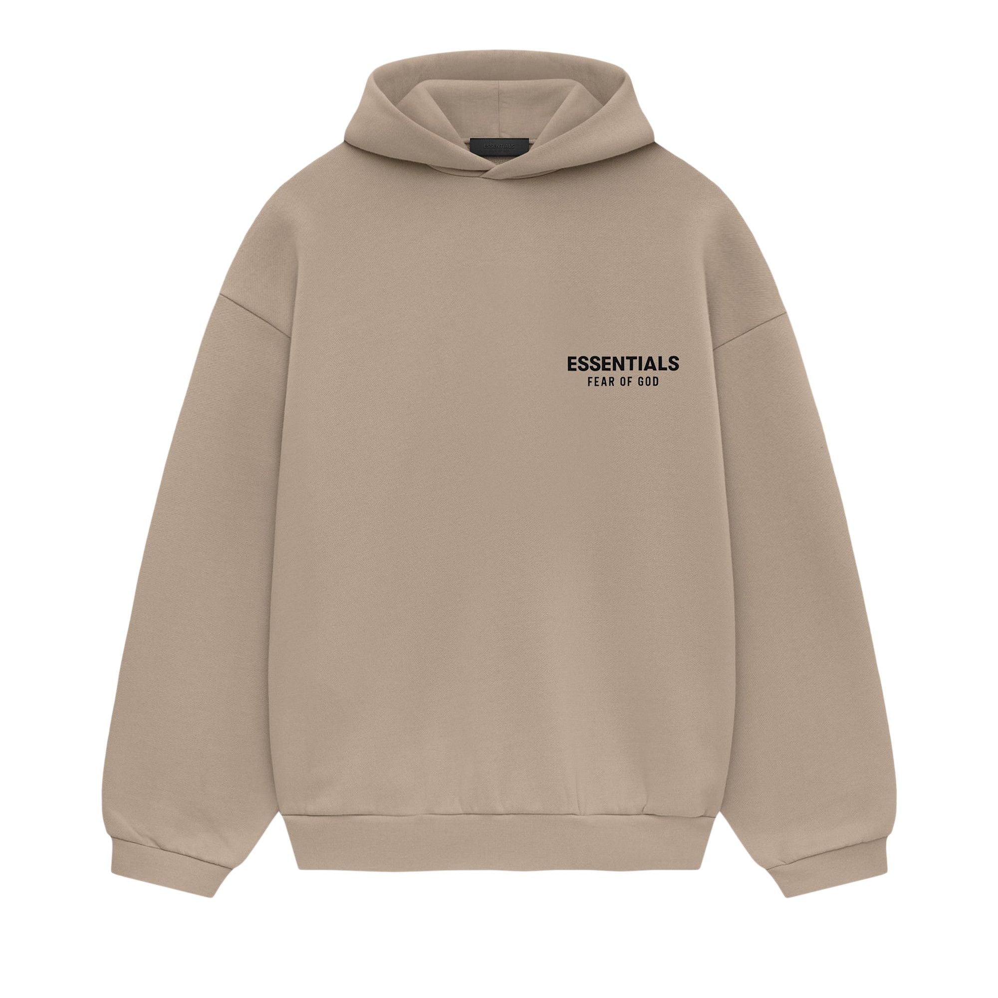Fear of God Essentials Fleece Hoodie (FW24) Desert Sand
