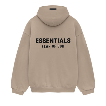 Fear of God Essentials Fleece Hoodie (FW24) Desert Sand