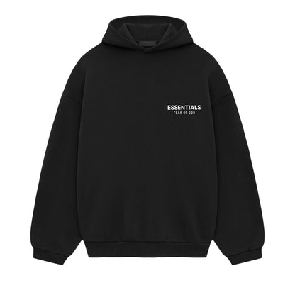 Fear of God Essentials Fleece Hoodie (FW24) Black