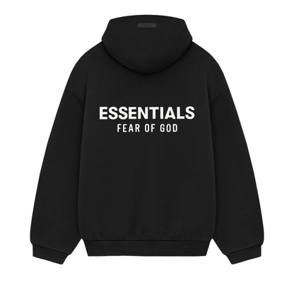 Fear of God Essentials Fleece Hoodie (FW24) Black