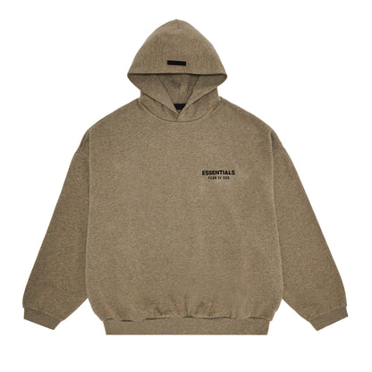 Fear of God Essentials Fleece Hoodie (FW24) Heather Gray