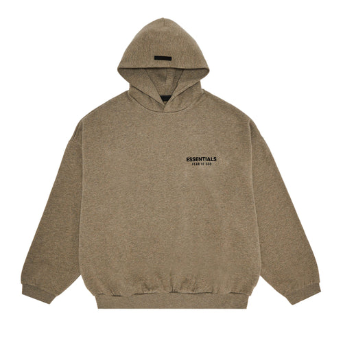 Fear of God Essentials Fleece Hoodie (FW24) Heather Gray