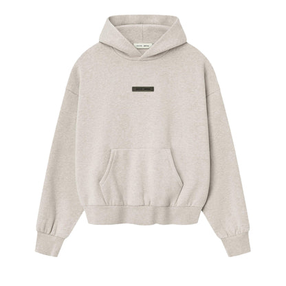 Fear of God Essentials SS25 Classic Hoodie Heather Stone