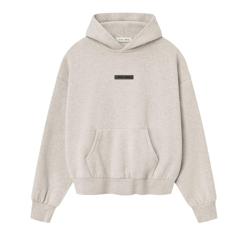 Fear of God Essentials SS25 Classic Hoodie Heather Stone