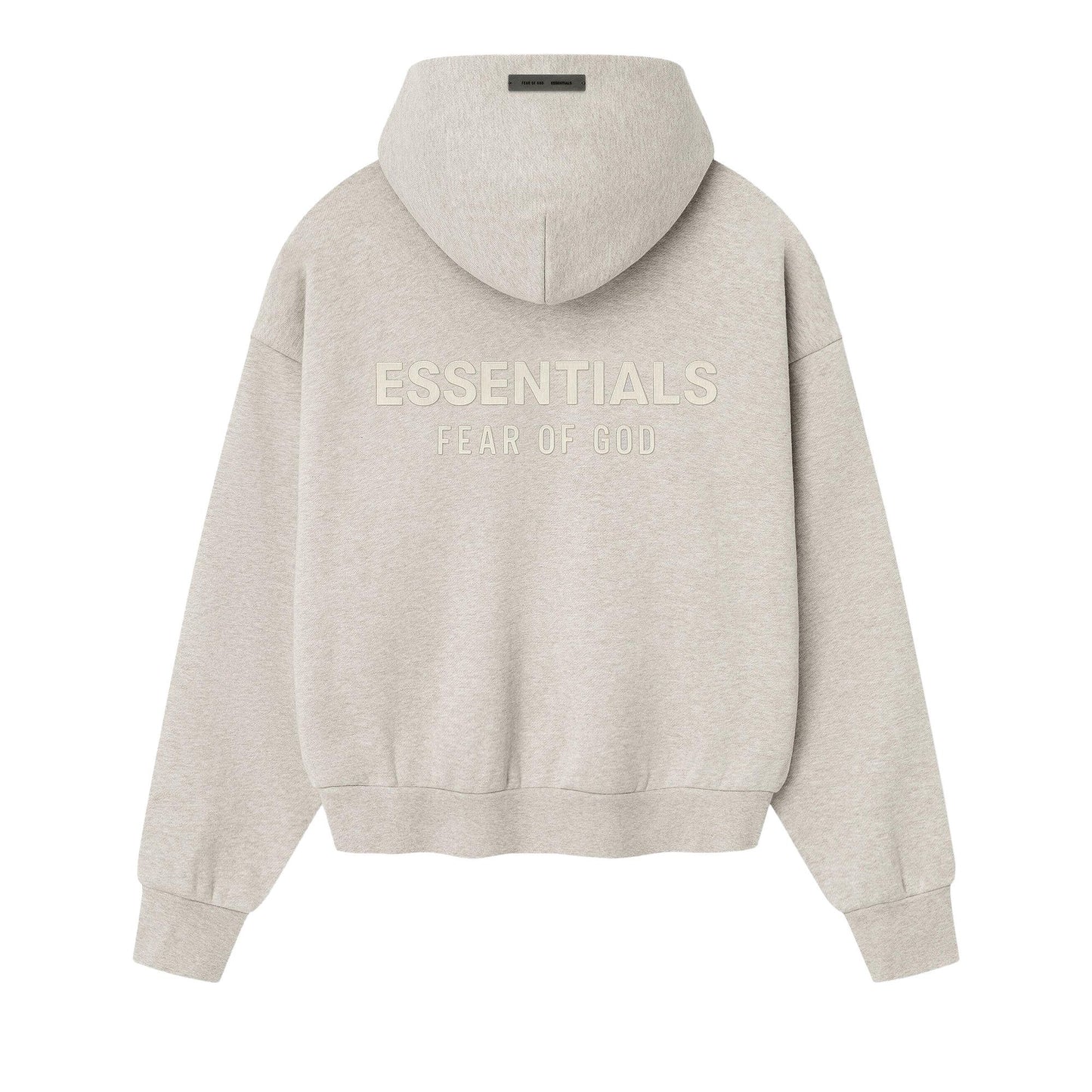 Fear of God Essentials SS25 Classic Hoodie Heather Stone