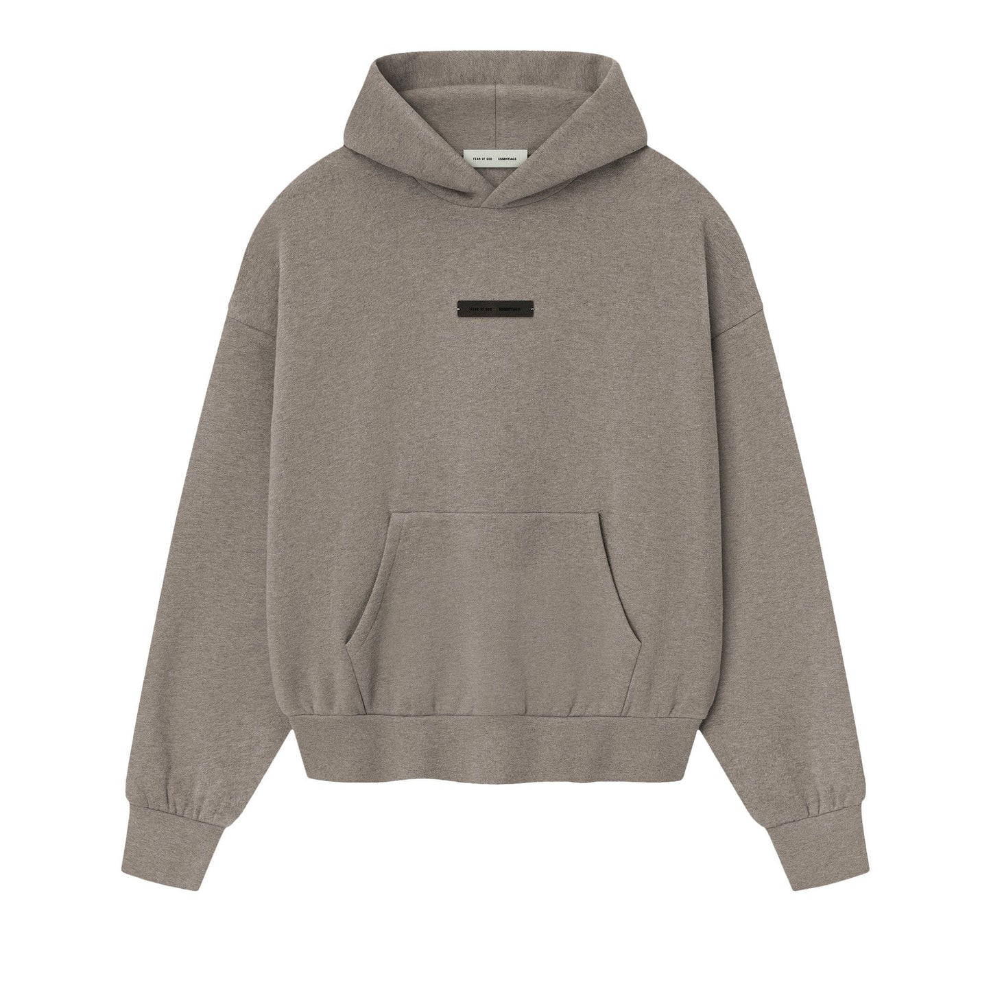 Fear of God Essentials Fleece Hoodie (FW25) Homestead Heather