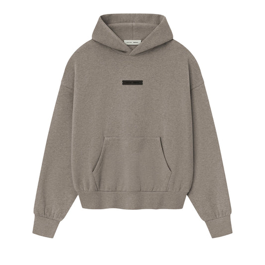 Fear of God Essentials Fleece Hoodie (FW25) Homestead Heather