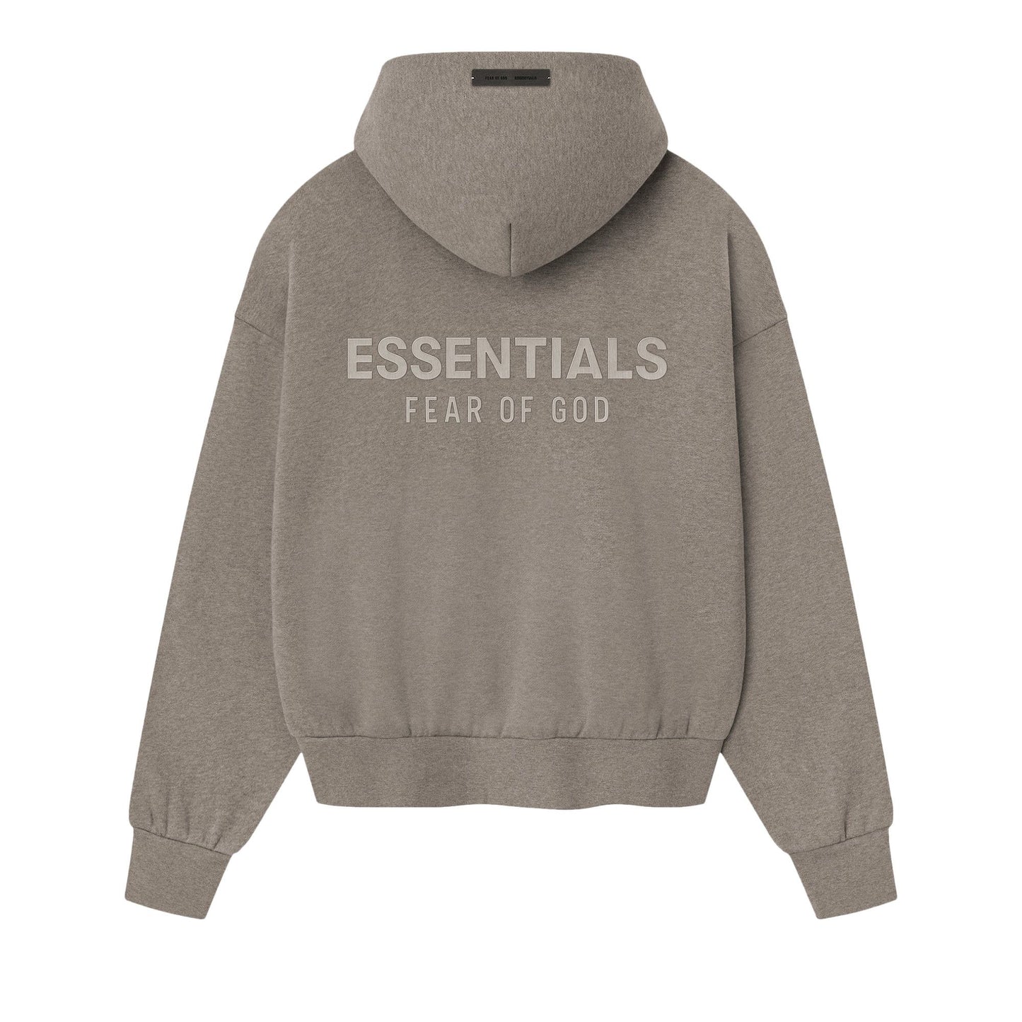 Fear of God Essentials Fleece Hoodie (FW25) Homestead Heather