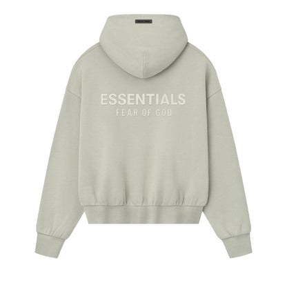 Fear of God Essentials Fleece Hoodie (FW25) Abbey Stone