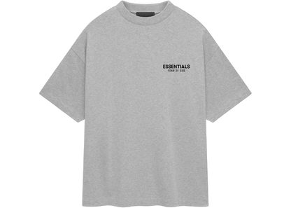 Fear of God Essentials Jersey Crewneck Tee 'Light Heather Grey'