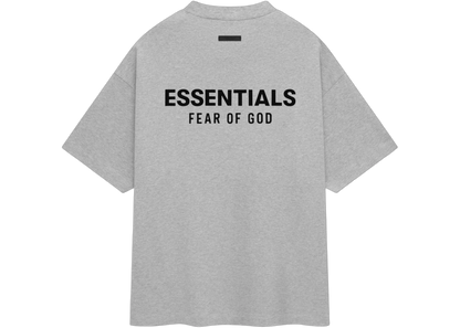 Fear of God Essentials Jersey Crewneck Tee 'Light Heather Grey'
