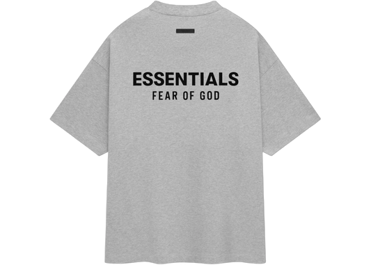 Fear of God Essentials Jersey Crewneck Tee 'Light Heather Grey'