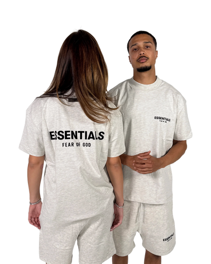 Fear of God Essentials T-shirt Light Oatmeal(SS22)