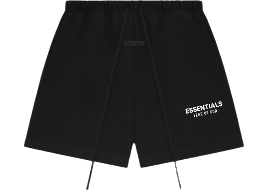 Fear of God Essentials Classic Sweatshort 'Jet Black'(SS25)