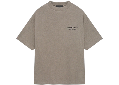 Fear of God Essentials Jersey Crewneck Tee 'Heather Grey'(FW24)