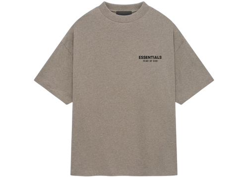 Fear of God Essentials Jersey Crewneck Tee 'Heather Grey'(FW24)