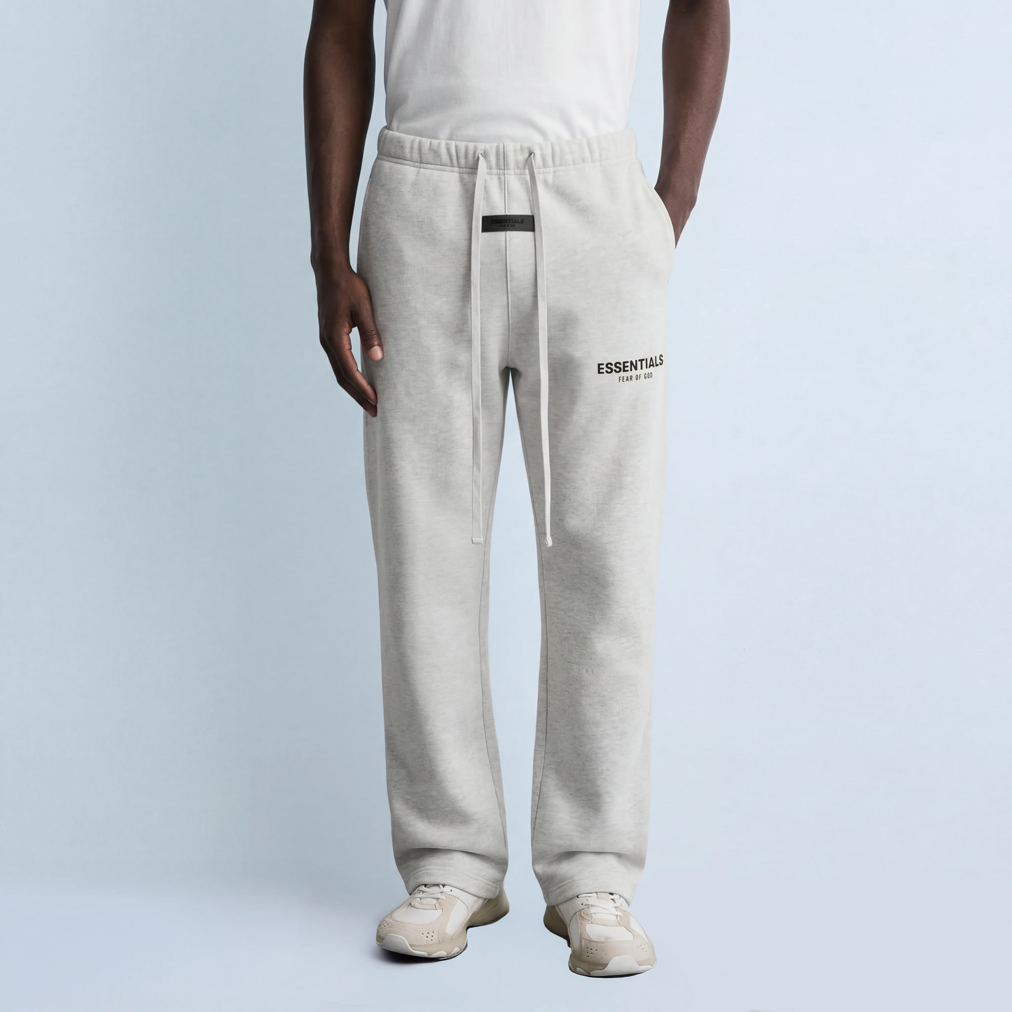 Fear of God Essentials Relaxed Sweatpants(SS22) 'Light Oatmeal'